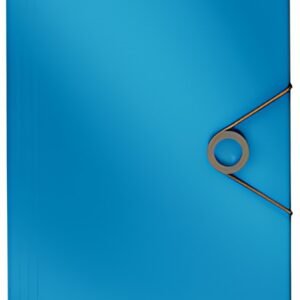 LEITZ Chemise à élastique Solid, A4, PP, bleu clair