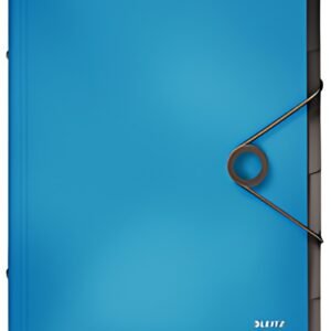 LEITZ Trieur Solid, A4, pp, 6 compartiments, bleu clair