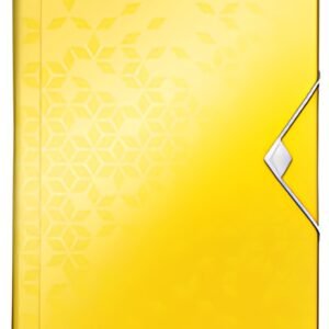 LEITZ Trieur ménager WOW, A4, PP, 6 compartiments, jaune