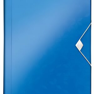 LEITZ Trieur ménager WOW, A4, PP, 6 compartiments, bleu