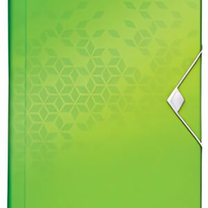 LEITZ Trieur ménager WOW, A4, PP, 6 compartiments, vert