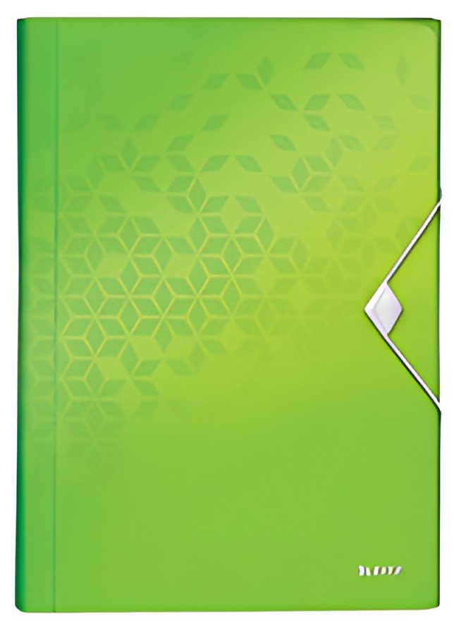 LEITZ Trieur ménager WOW, A4, PP, 6 compartiments, vert