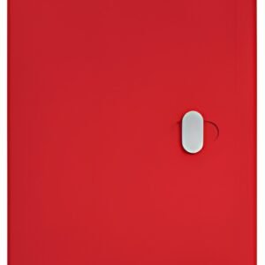 LEITZ Chemise à rabat Recycle, A4, PP, rouge