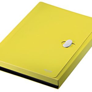LEITZ Trieur ménager Recycle, A4, PP, 6 compartiments, jaune