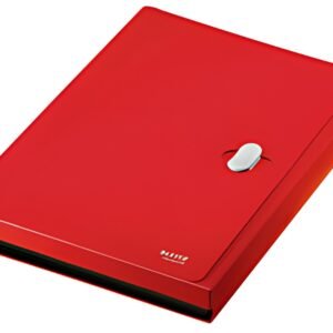 LEITZ Trieur ménager Recycle, A4, PP, 6 compartiments, rouge