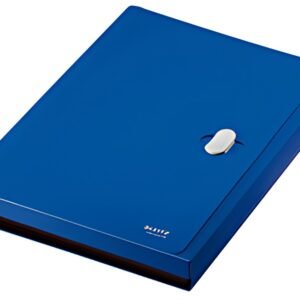 LEITZ Trieur ménager Recycle, A4, PP, 6 compartiments, bleu