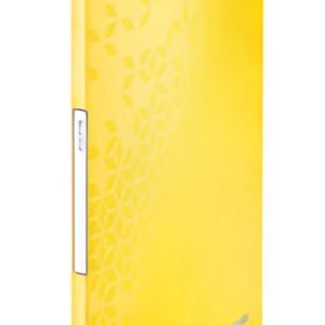 LEITZ Protège-documents WOW, A4, PP, 20 pochettes, jaune