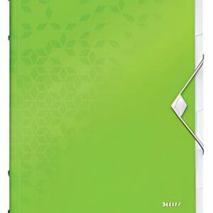 LEITZ Chemise de rangement WOW, A4, PP, vert métallisé