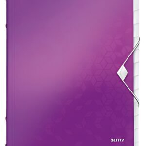 LEITZ Chemise de rangement WOW, A4, PP, violet