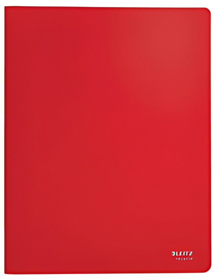 LEITZ Protège-documents Recycle, A4, PP, 40 pochettes, rouge
