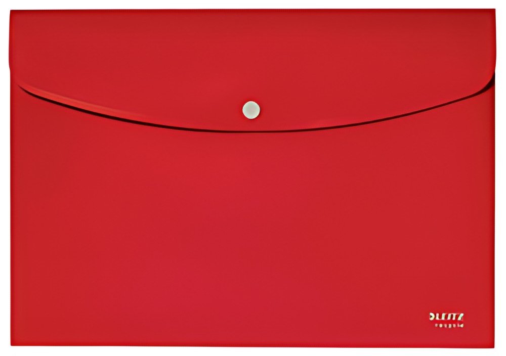LEITZ Pochette à documents Recycle, A4, PP, rouge