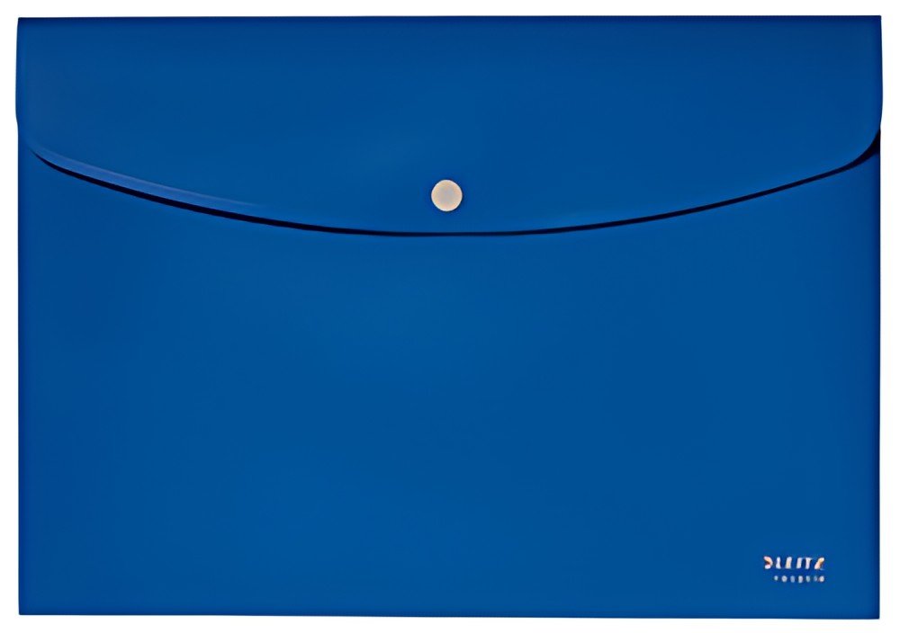 LEITZ Pochette à documents Recycle, A4, PP, bleu