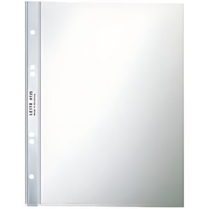 LEITZ pochette perforée Super Premium, format A5, PVC,