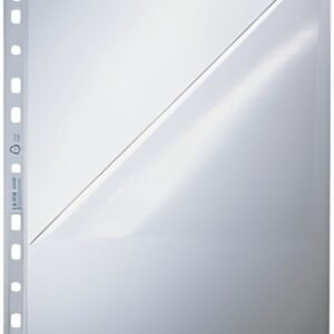 LEITZ Pochette perforée, A4, en PP, 0,09 mm, grainé
