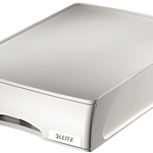 LEITZ Corbeille à courrier-tiroir Plus, format A4, noir