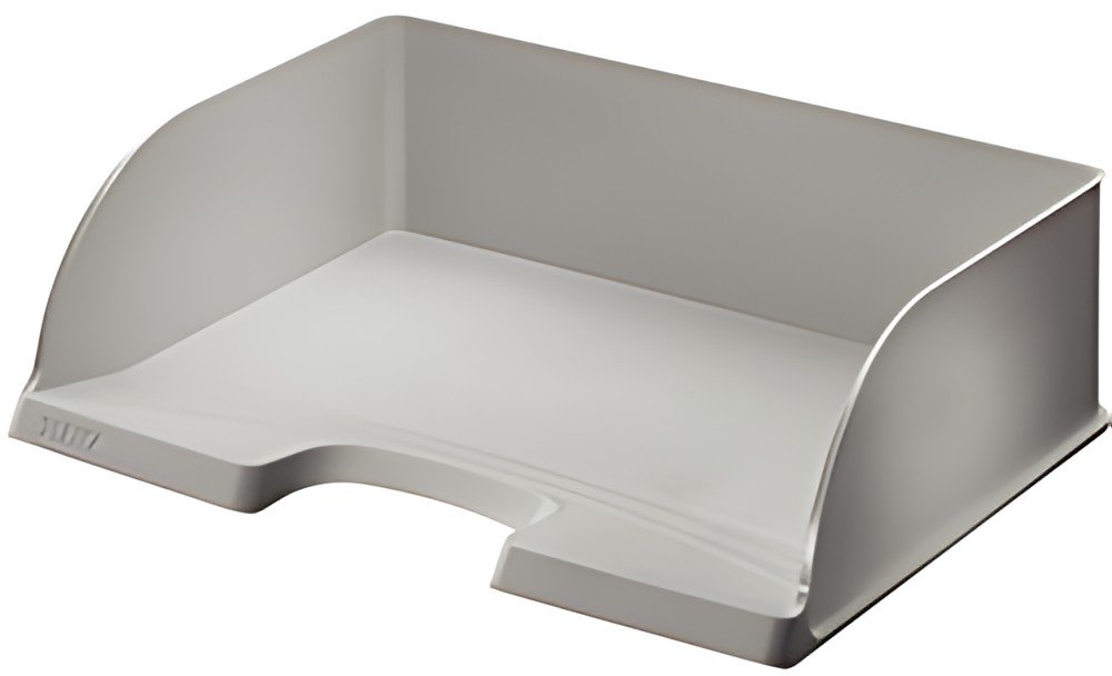 LEITZ Corbeille à courrier Plus Jumbo, A4 paysage, gris