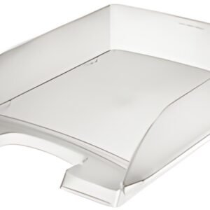 LEITZ Corbeille à courrier Plus standard, A4, givré
