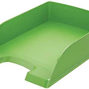 LEITZ Corbeille à courier Plus Standard, A4, vert clair