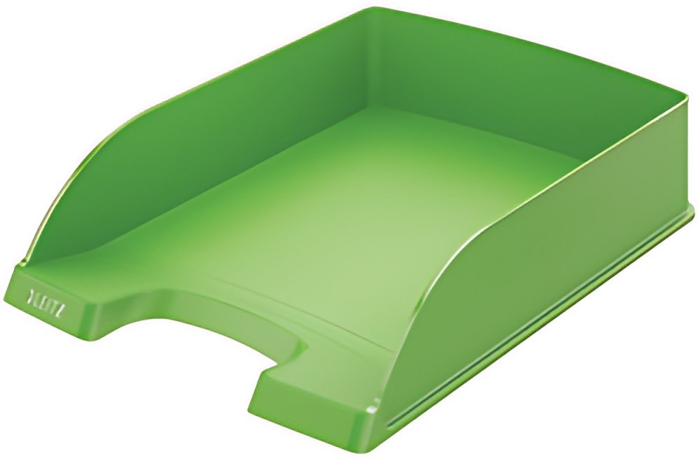 LEITZ Corbeille à courier Plus Standard, A4, vert clair