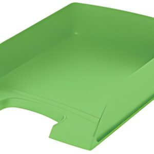LEITZ Corbeille à courrier Recycle, A4, polystyrène, vert