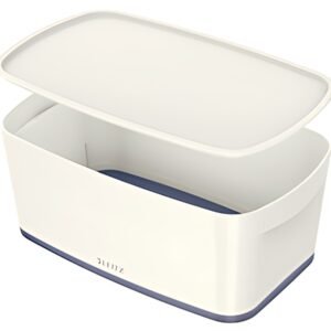 LEITZ Boîte de rangement My Box, 5 litres, blanc / gris