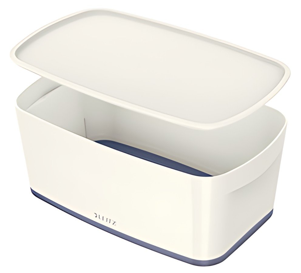 LEITZ Boîte de rangement My Box, 5 litres, blanc / gris