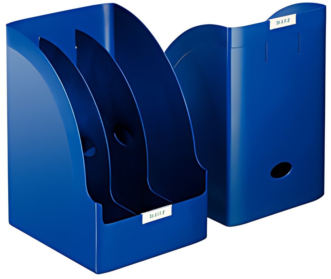 LEITZ Porte-revue Plus Jumbo, format A4, polystyrène, noir