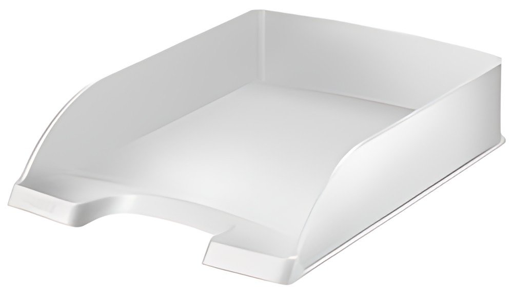LEITZ Corbeille à courrier Style, A4, polystyrène, blanc