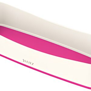 LEITZ Plumier My Box, long, blanc/rose