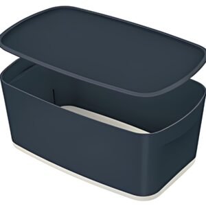 LEITZ Boîte de rangement My Box Cosy, 5 litres, gris