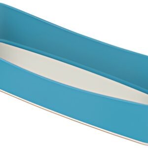 LEITZ Bac de rangement My Box Cosy, long, bleu