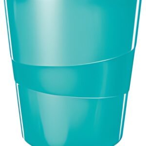 LEITZ Corbeille à papier WOW, plastique, 15 litres, menthe