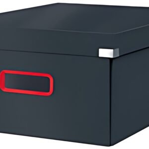 LEITZ Boîte de rangement Click & Store Cosy L, gris