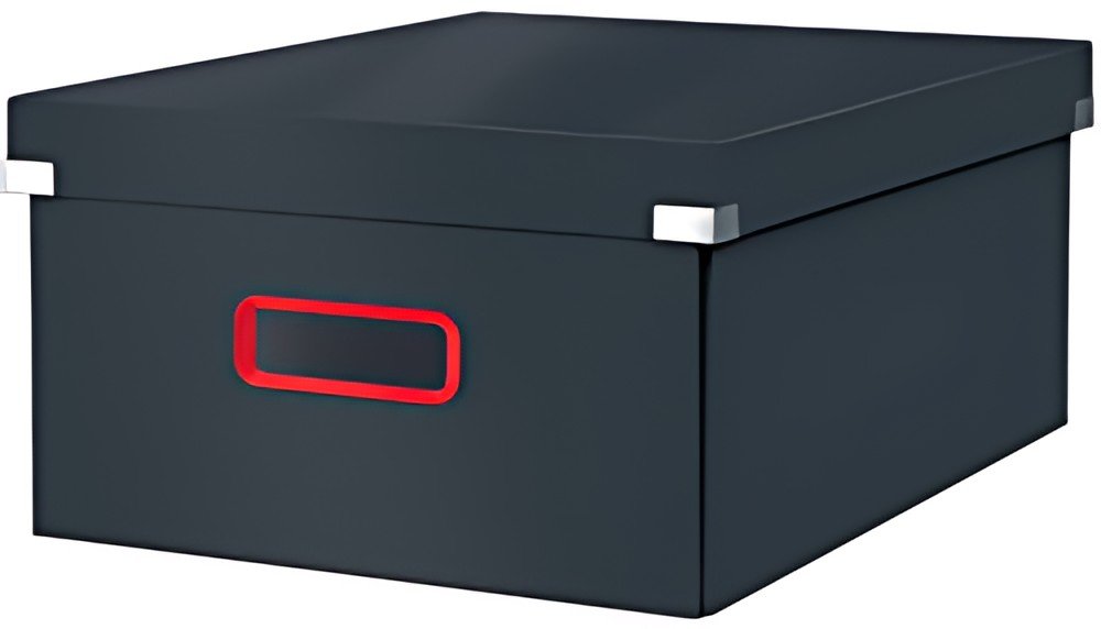 LEITZ Boîte de rangement Click & Store Cosy L, gris