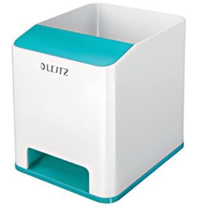 LEITZ Pot à crayons Sound WOW Duo Colour, menthe