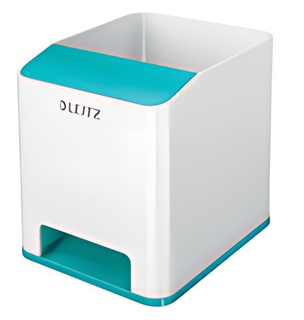 LEITZ Pot à crayons Sound WOW Duo Colour, menthe