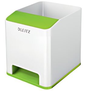 LEITZ Pot à crayons Sound WOW Duo Colour, vert