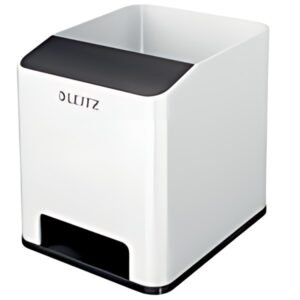 LEITZ Pot à crayons Sound WOW Duo Colour, noir