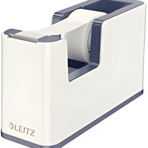 LEITZ Dévidoir de table WOW Duo Colour, équipé, blanc