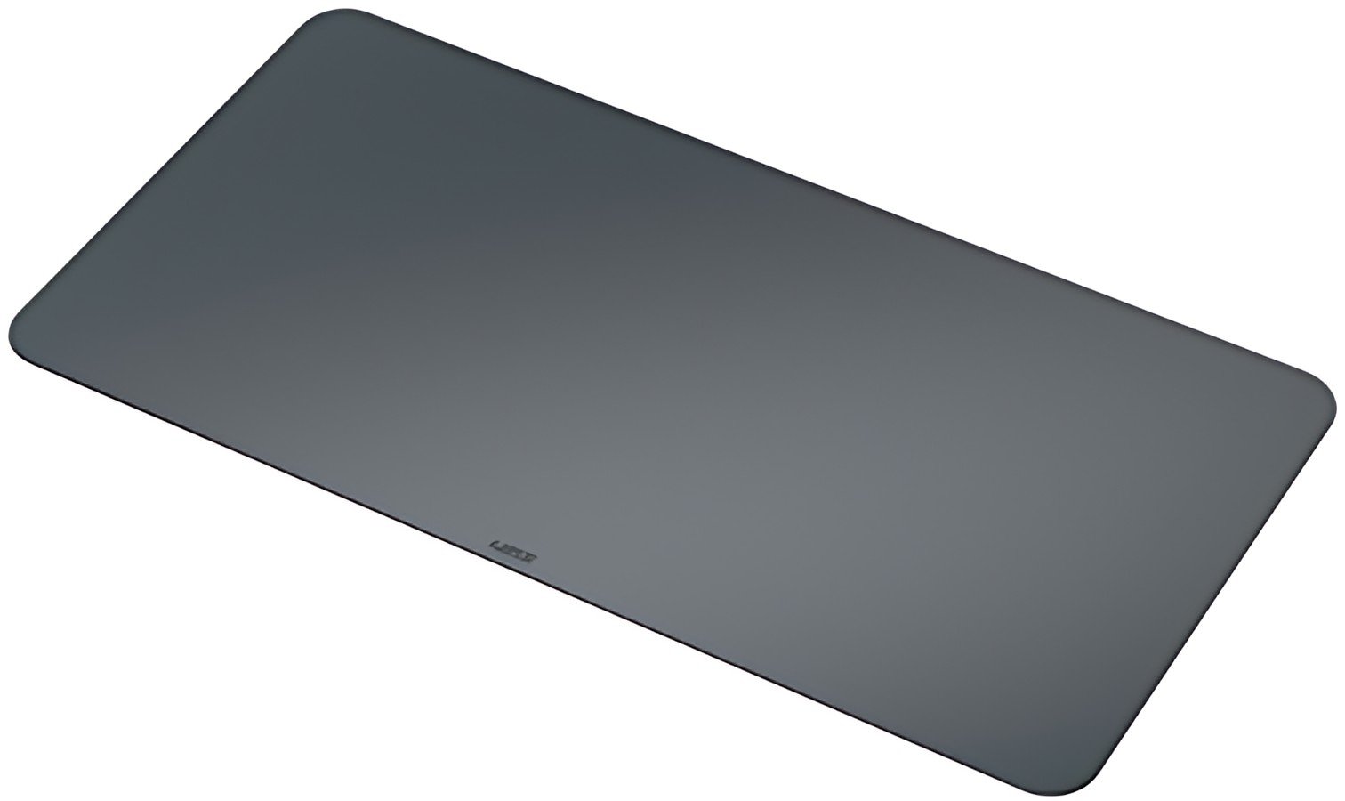 LEITZ Sous-main, 700 x 360 mm, en cuir recyclé, gris foncé