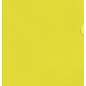 Esselte Pochette coins Standard, A4, PP grainé, jaune