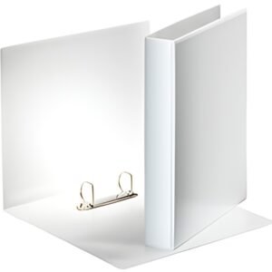 Esselte Classeur personnalisable, 2 anneaux, A4, blanc