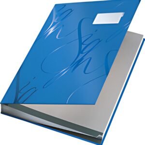 LEITZ Parapheur Design, A4, 18 compartiments, bleu