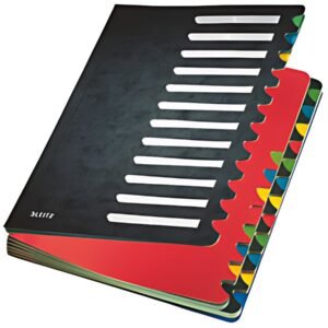 LEITZ Trieur Deskorganizer Color, format A4, 1-24/A-Z, noir