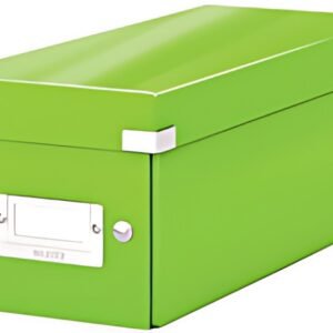 LEITZ Boîte de rangement pour CD Click & Store WOW, vert