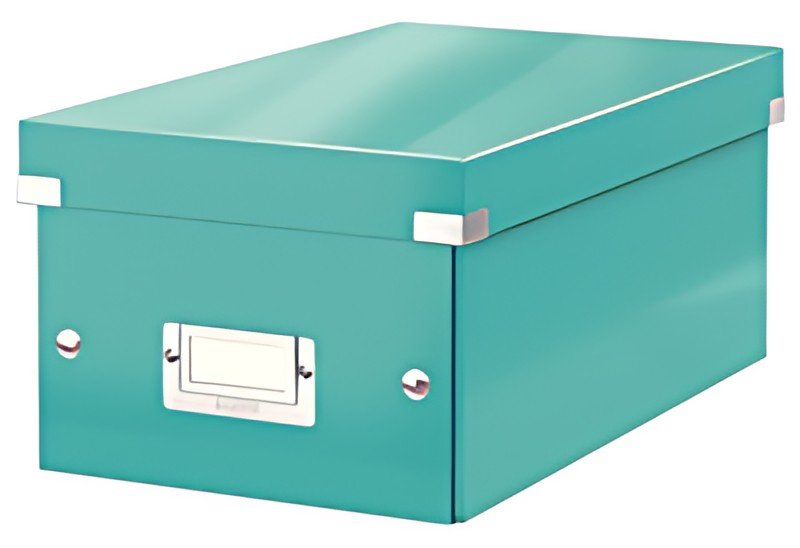 LEITZ Boîte de rangement pour DVD Click & Store, menthe