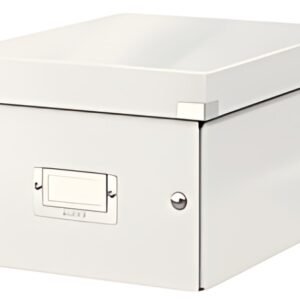 LEITZ Boîte de rangement Click & Store WOW, A5, blanc