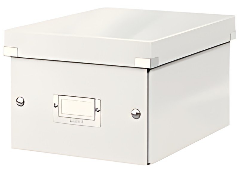 LEITZ Boîte de rangement Click & Store WOW, A5, blanc