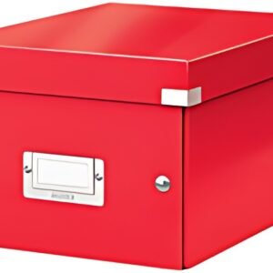 LEITZ Boîte de rangement Click & Store WOW, A5, rouge