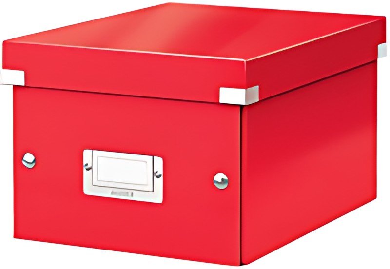 LEITZ Boîte de rangement Click & Store WOW, A5, rouge